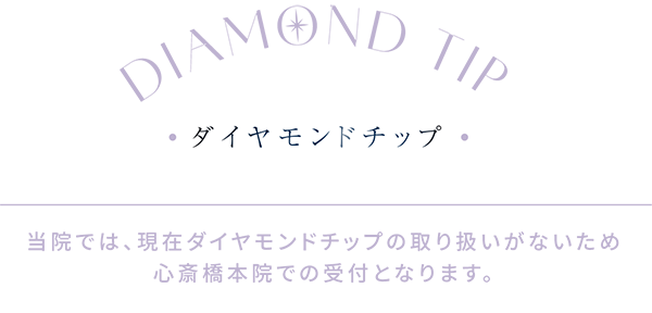 ダイヤモンドチップ